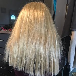 Blonde wig